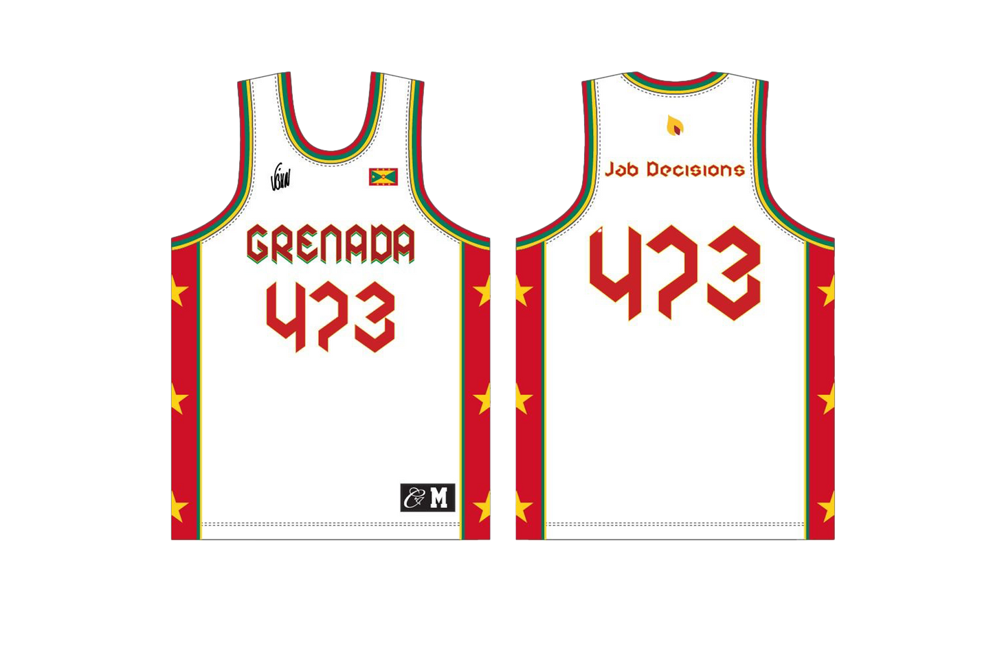 Jab Decisions Basketball vest