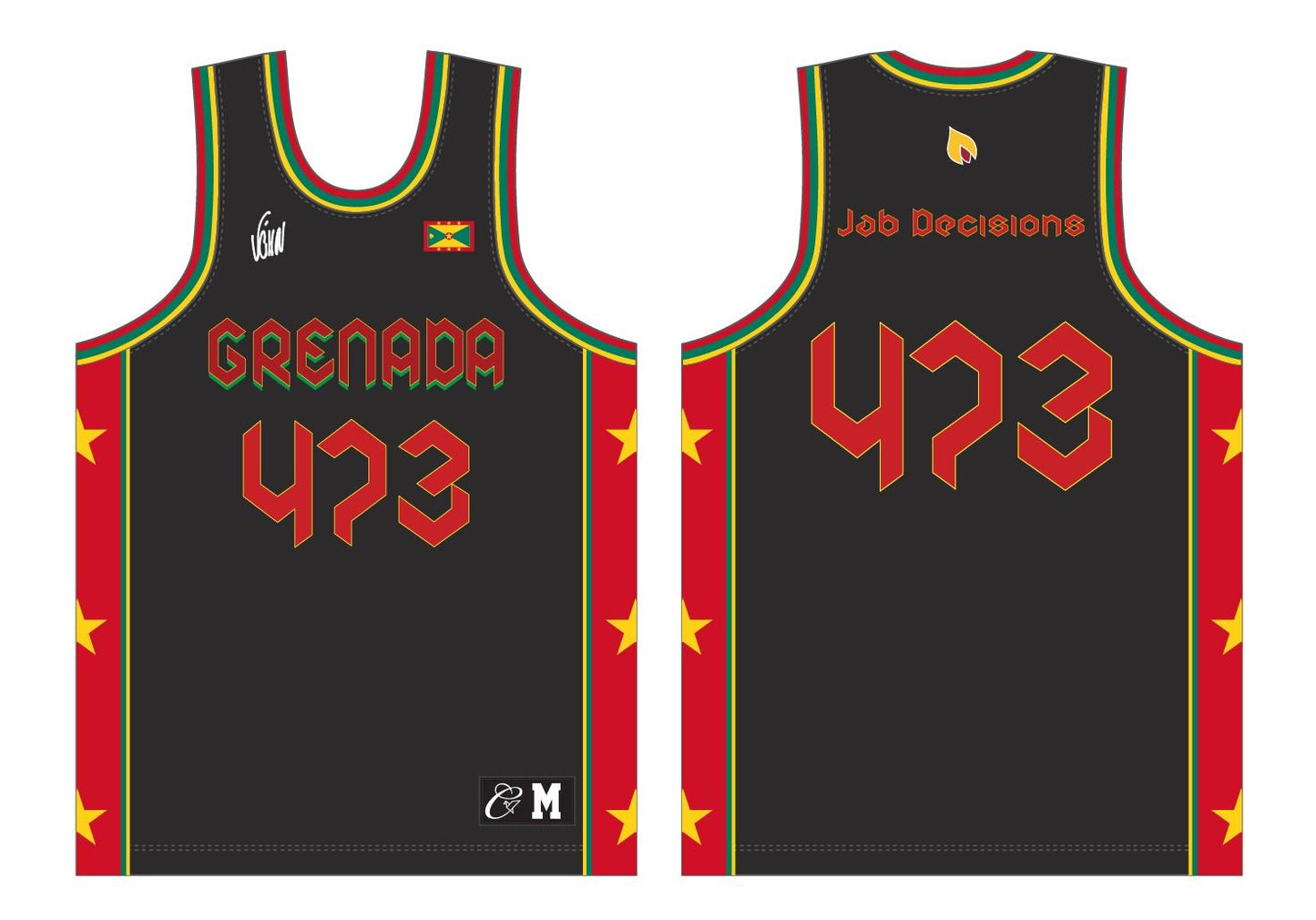 Jab Decisions Basketball vest